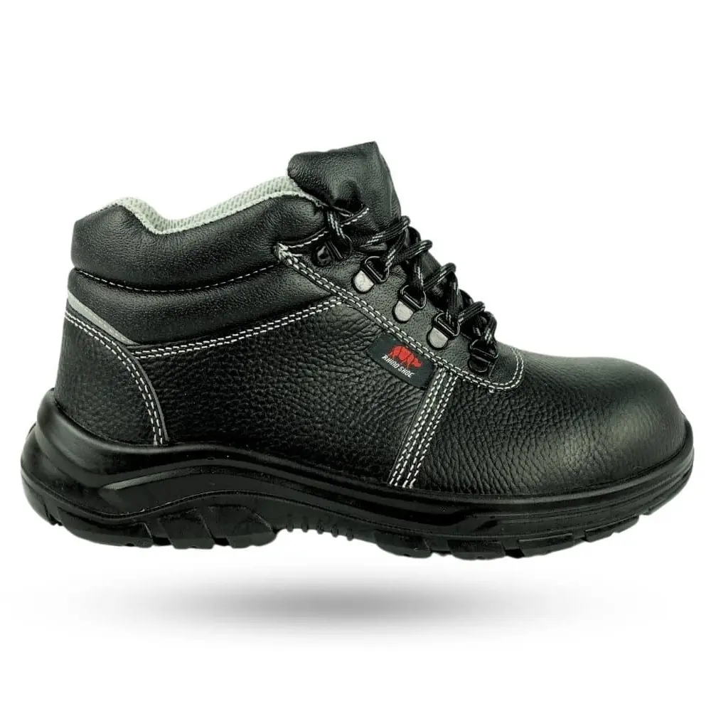 [PU201SP-SD-A-35] RHINO SHOE PU Series SafeGuard PU201SP Mid-Cut with Lace Safety Shoes (Grade A, 35 (EU) / 2 (UK))