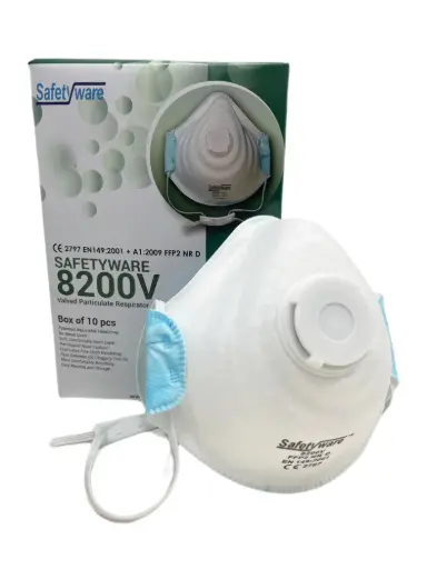 [8200V] SAFETYWARE FFP2D Particulate Respirator with Valve